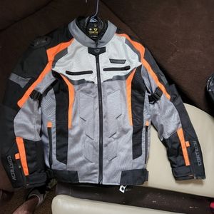CORTECH Hyper-Tech MOTORCYCLE JACKET BLACK & ORANGE